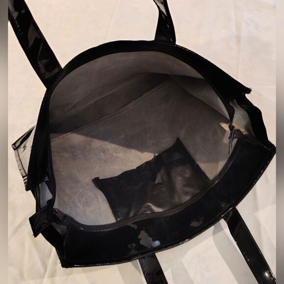 Harrod's England Large Black Tote Bag Harrods - Picture 7 of 8